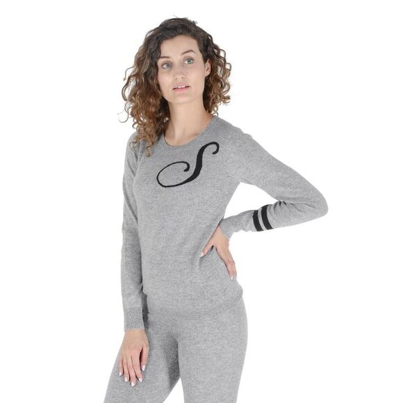 Dee Ocleppo Cashmere Sweater Legging SetModel S Women Grey Sweaters - Picture 1 of 6
